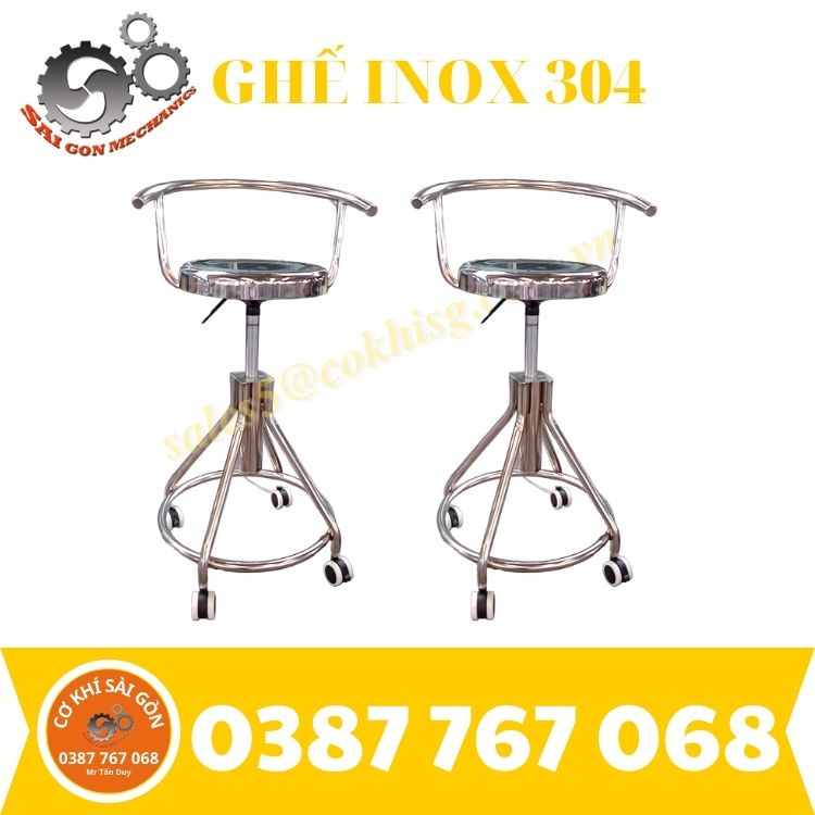Ghế thí nghiệm inox 