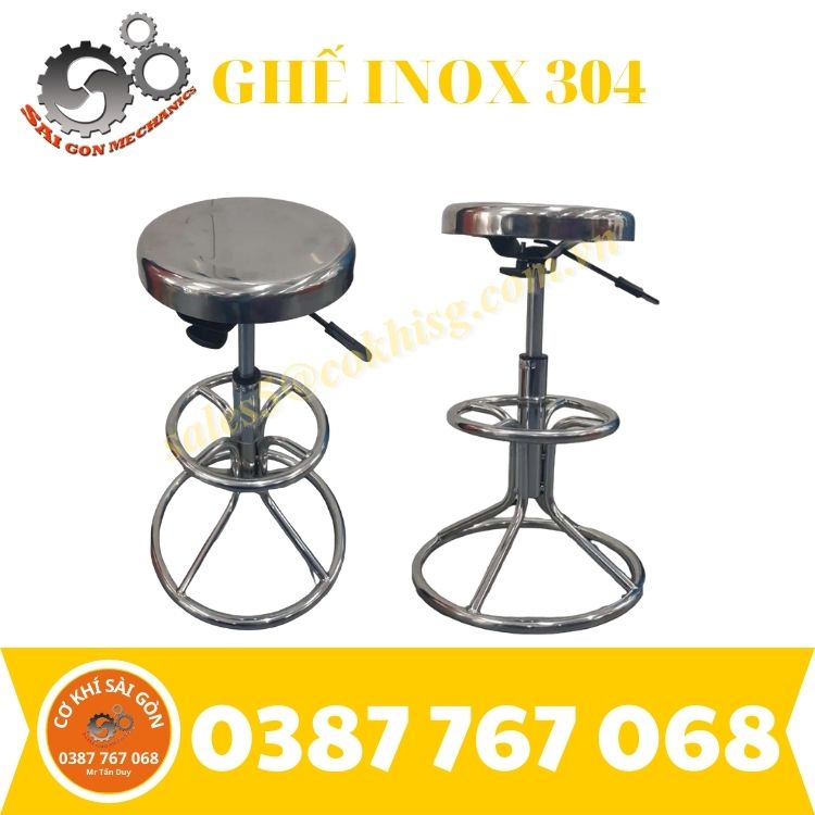Ghế thí nghiệm inox 