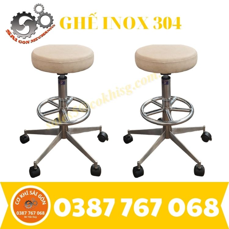 Ghế thí nghiệm inox 