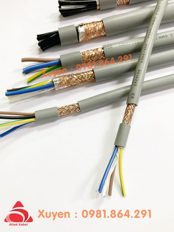 Dây cáp điện 3x1.5mm2 lõi đồng mềm giá tốt Altek Kabel