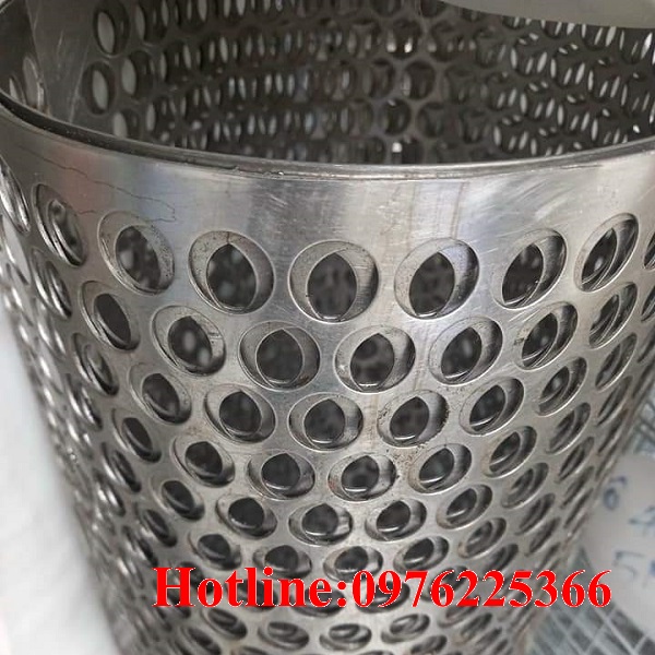 Tôn mạ kẽm đột lỗ 5mm,6mm,7mm,8mm,10mm