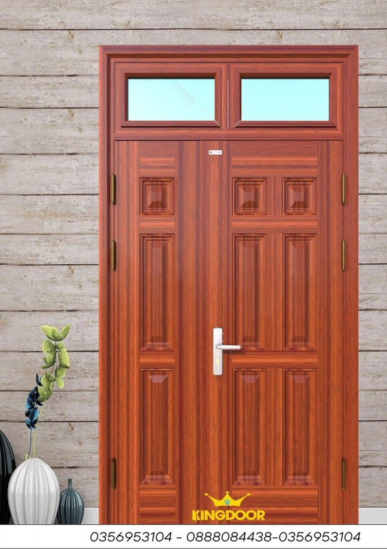 So sánh cửa thép vân gỗ và cửa gỗ tự nhiên