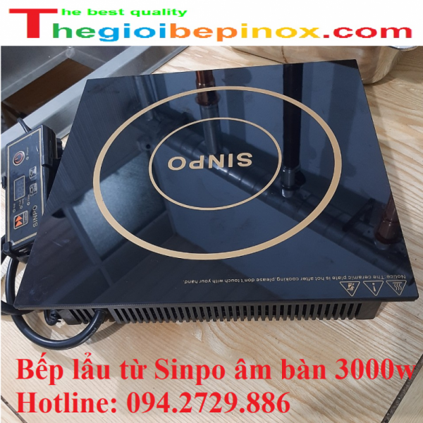 Bếp từ lẩu vuông âm bàn nhà hàng giá rẻ tại Hà Nội