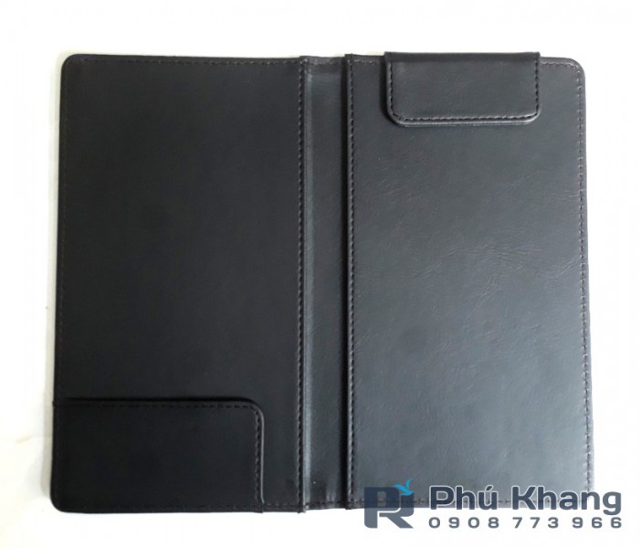 May cuốn bìa da kẹp bill tính tiền giá rẻ
