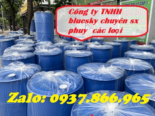 Mua bán phuy nhựa tại hà nội, phuy nắp mở