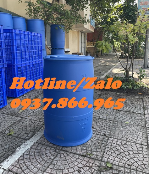 Mua bán phuy nhựa tại hà nội, phuy nắp mở