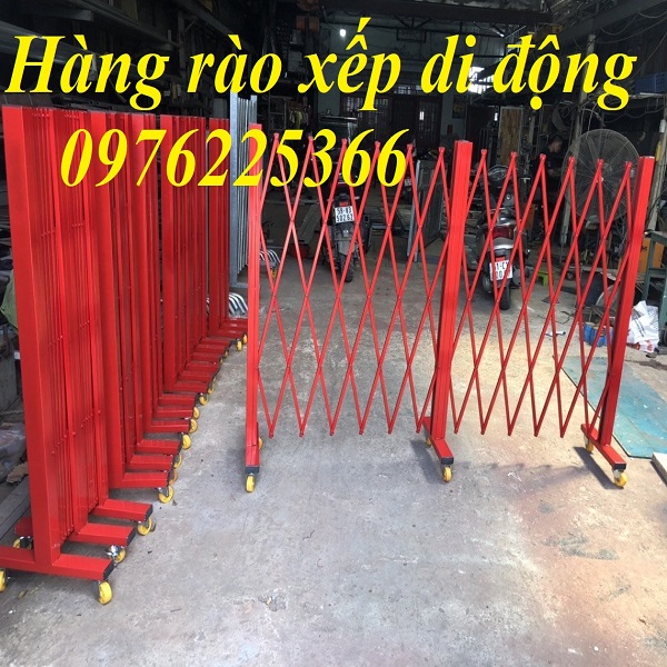 Hàng rào xếp chữ T - Hàng rào xếp di động 