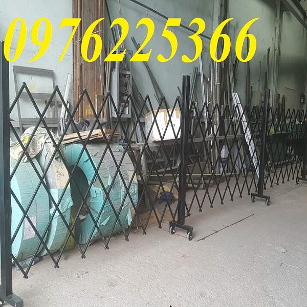 Hàng rào xếp di động - Xưởng sản xuất hàng rào xếp giá rẻ tại Hà Nội 