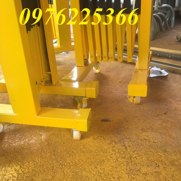 Hàng rào xếp di động - Xưởng sản xuất hàng rào xếp giá rẻ tại Hà Nội 