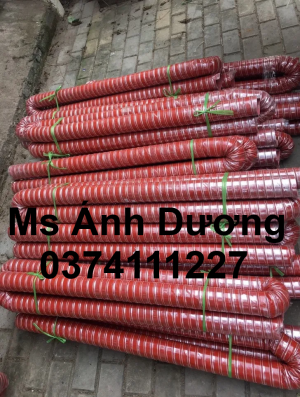 Nơi Bán Ống Chịu Nhiệt, Ống Silicone Đỏ Chịu Nhiệt Phi 25, Phi 32, Phi38, Phi42, Phi 51, Phi 63, Phi