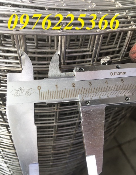 Lưới hàn inox 304 ô 1cm, 1,5cm, 2,5cm, 3cm, 5cm