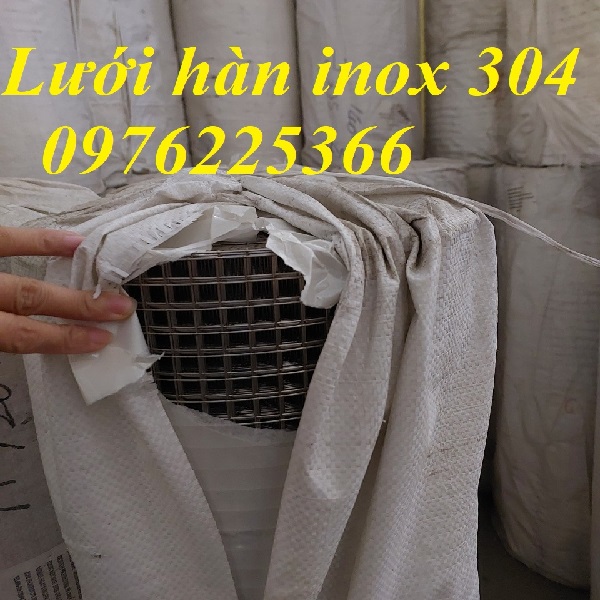 Lưới inox hàn ô vuông 10x10