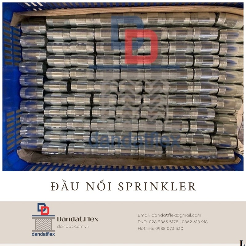 Ống mềm nối đầu phun sprinkler D25 – Thiết bị chữa cháy Tp.HCM