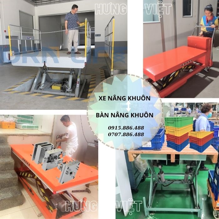 Xe Nâng Mặt Bàn – Bàn Nâng Khuôn Mẫu cao 1M/ 1M3/ 1M5