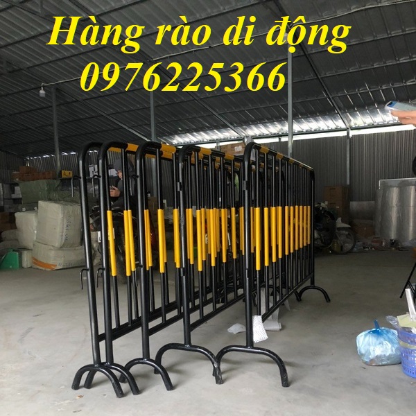 Hàng rào di động ,hàng rào kiểm soát đám đông,hàng rào chắn di động