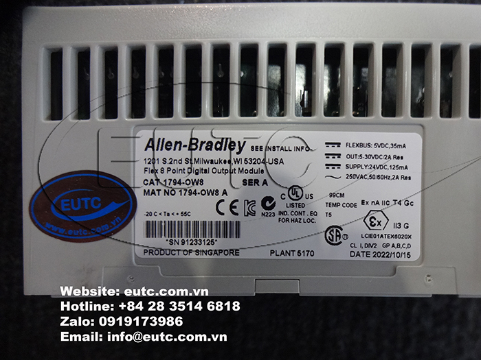 Mô-đun đầu ra Allen Bradley
