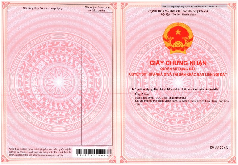 Bán đất MĂNG ĐEN  tỉnh KONTUM vị trí đẹp LỢI NHUẬN THU VỀ CAO
