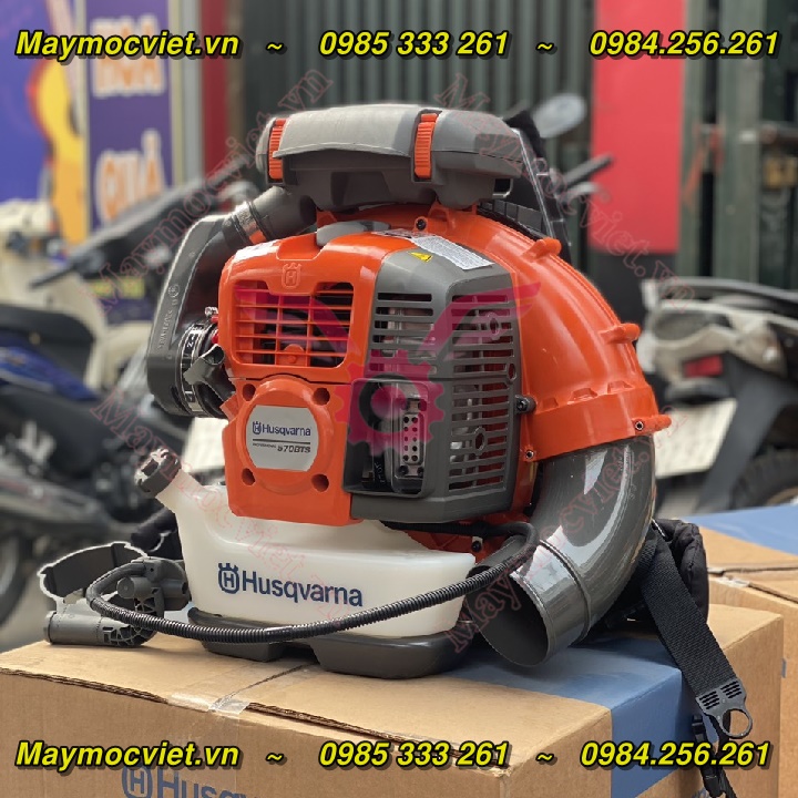 MÁY THỔI LÁ HUSQVARNA 570BTS CÔNG SUẤT CỰC ĐẠI Những tán cây cổ thụ, những lá cây lớn bạn muốn thổi 