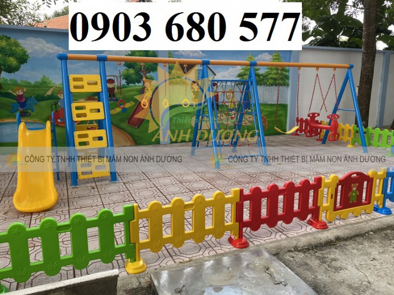 Thang leo mầm non - Đồ chơi leo trèo cho trẻ em vận động thể chất