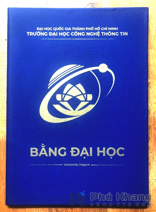 Mẫu bìa kẹp bằng cử nhân đại học, bìa tốt nghiệp giá rẻ