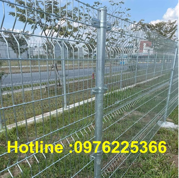 Hàng rào nhà máy ,Hàng rào khu công nghiệp - Hàng rào lưới thép 