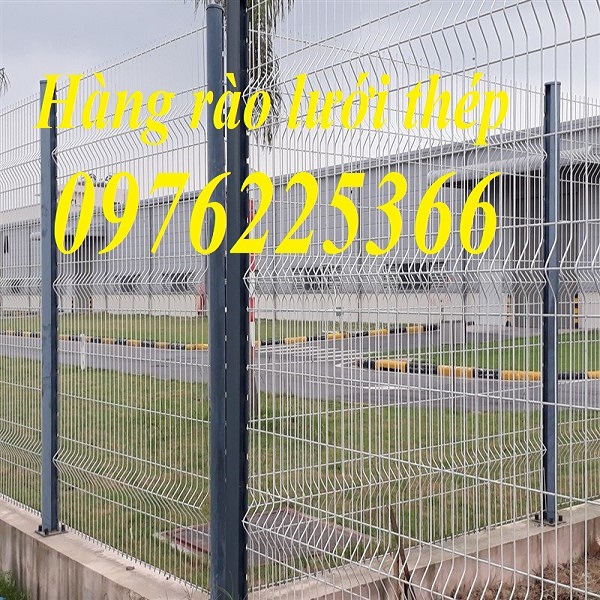 Hàng rào nhà máy ,Hàng rào khu công nghiệp - Hàng rào lưới thép 
