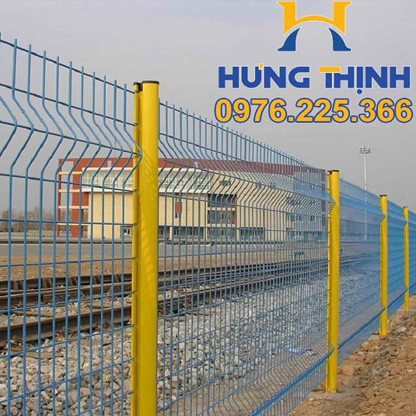 Hàng rào lưới thép hàn bảo vệ khu công nghiệp ,Hàng rào nhà máy 