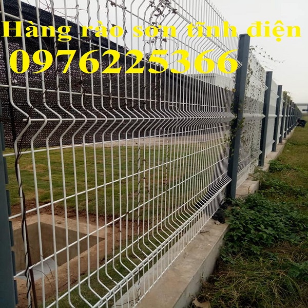 Hàng rào lưới sơn tĩnh điện , hàng rào lưới thép mạ kẽm ,hàng rào lưới ...