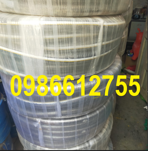   Ống nhựa mềm lõi thép dẫn dầu hoá chất phi 60, phi 76, phi 90