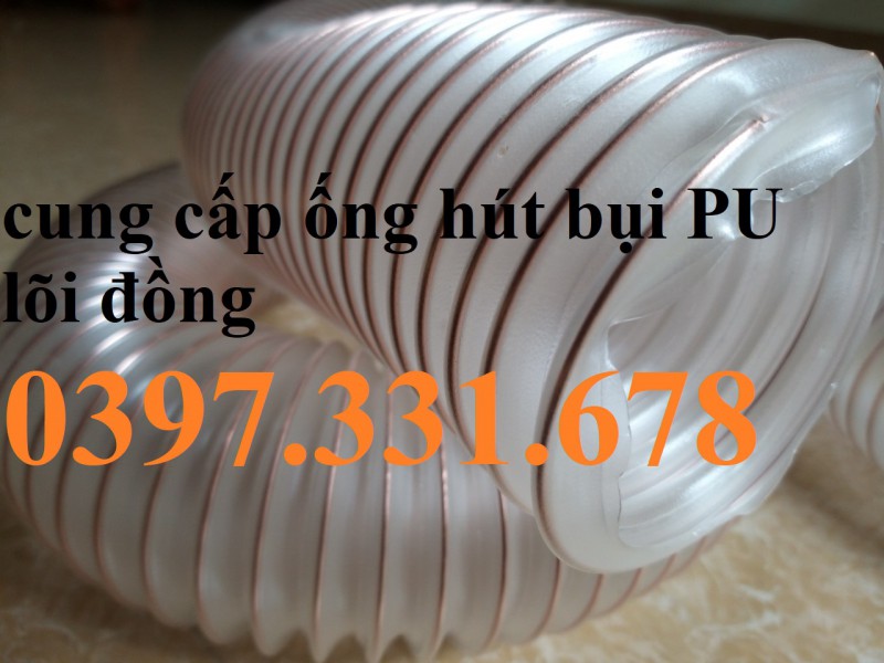 Ống PU lõi đồng phi 200 hàng sẵn kho, giao hàng toàn quốc