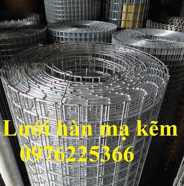 Lưới thép mạ kẽm D2A50x50, D3A50x50