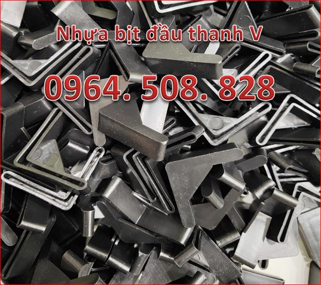 Bịt đầu thanh v, chụp nhựa chân v giao hàng toàn quốc
