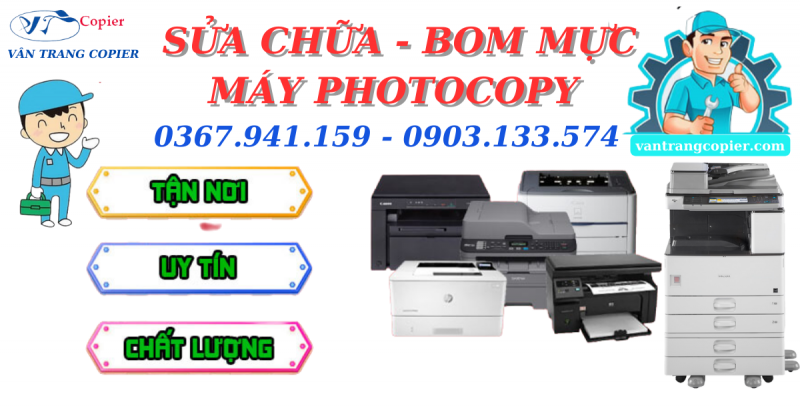 Sửa chữa máy photocopy tại Bình Chánh