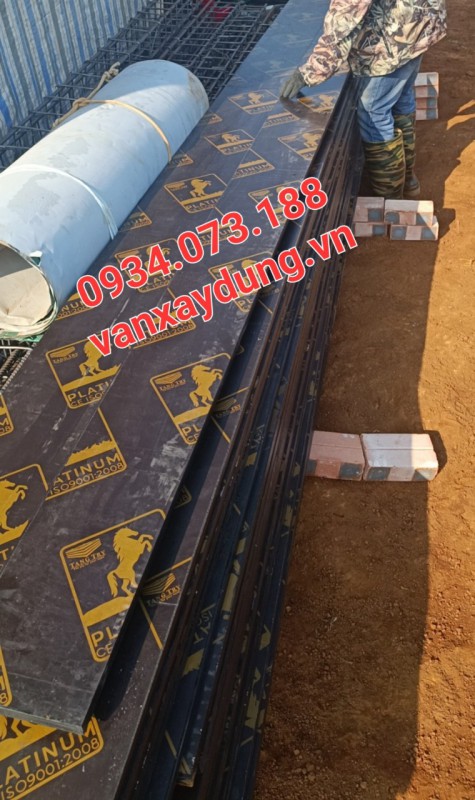 Cốp pha phủ phim 15, 18mm tại Châu Đức, BRVT