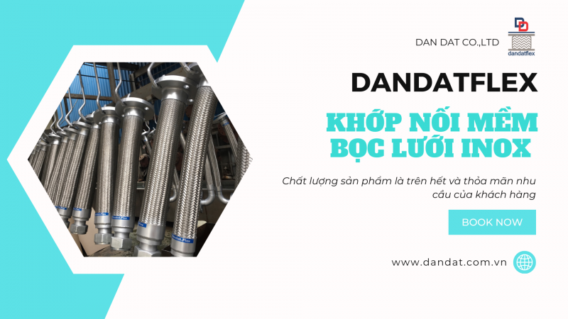 Khớp Nối Mềm | Flexible Hose | Khớp Nối Mềm Rắc Co Ren | Khớp Nối Mềm Bọc PJ