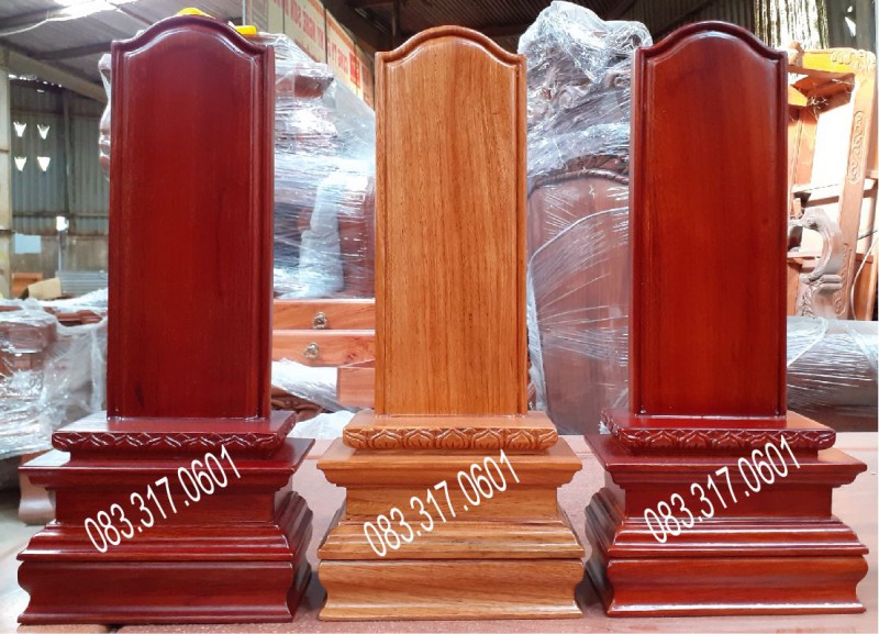 Bài vị gỗ, bài vị thờ, bài vị gia tiên, bài vị cửu huyền thất tổ