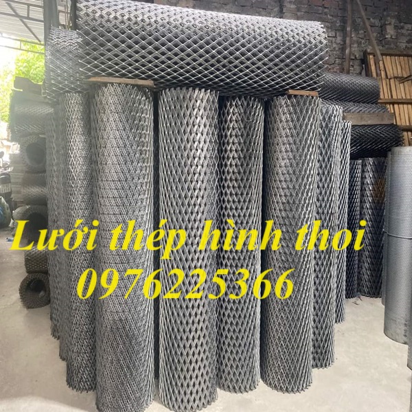 Lưới mắt cáo hình thoi dày 2mm