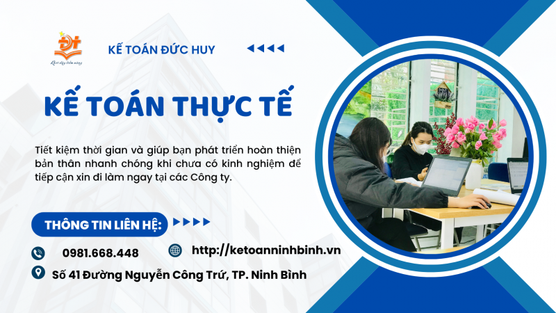 Khóa học nghề kế toán