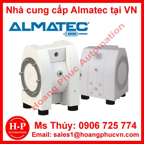 Đại lý cung cấp Bơm màng đôi Almatec tại việt nam