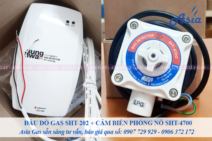 Đầu ngửi gas báo rò rỉ gas