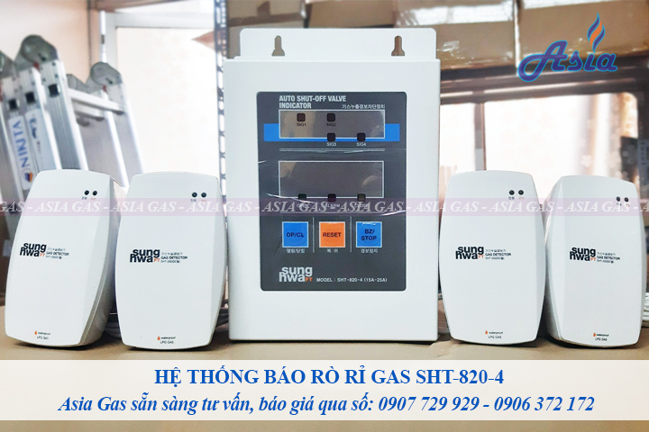 Đầu ngửi gas báo rò rỉ gas