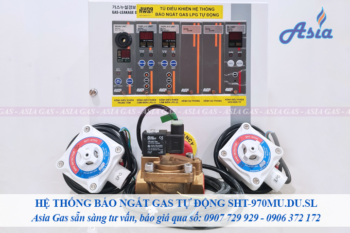 Đầu ngửi gas báo rò rỉ gas