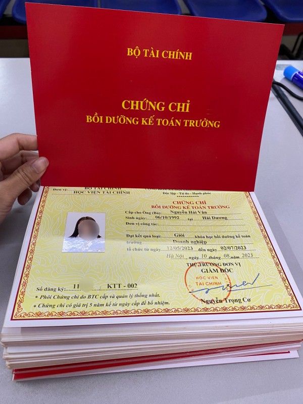 Học KẾ TOÁN TRƯỞNG Online (Bộ Tài Chính) tại Vũng Tàu, Bình Dương, Bình Phước, Đồng Nai, Tây Ninh