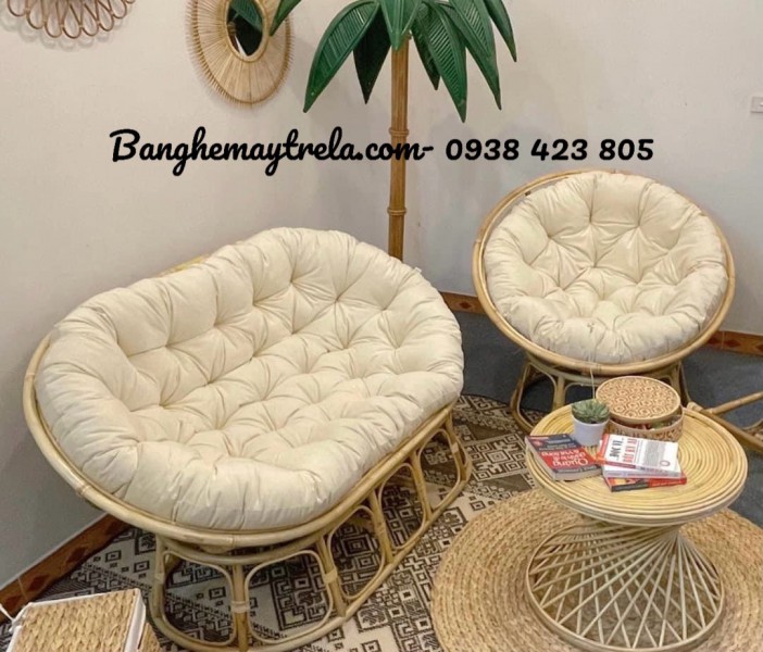 Ghế mây thư giãn- Ghế mây papasan