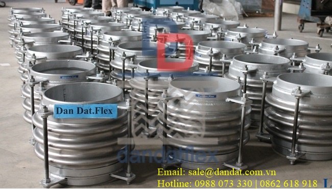 Khớp bù trừ giãn nở, Bù trừ pasty, Khớp chống rung inox
