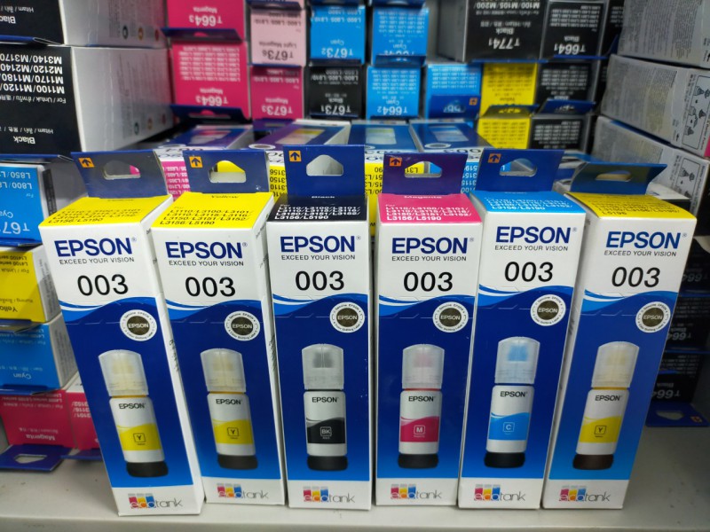 Nơi  bán mực máy in phun màu Epson L1110/ L3110 / L3150/L3250/L1210 chính hãng uy tín