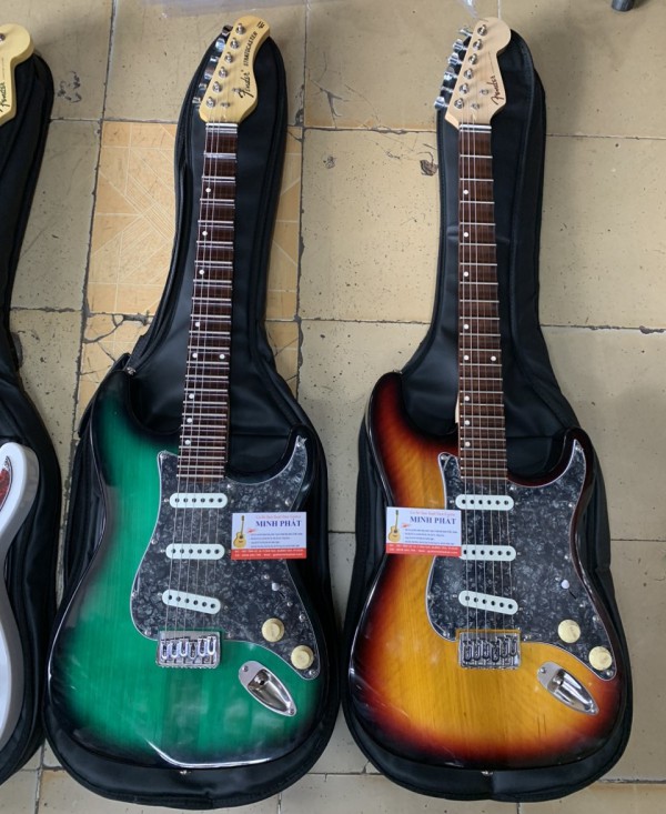 Bán đàn guitar điện phím lõm Fender, guitar phím lõm Tesico