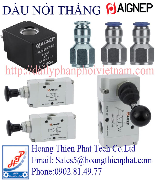 Đầu nối thẳng Aignep