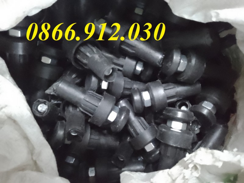  Chân đế nhựa tăng chỉnh cho ống phi 27, 28mm ren 10