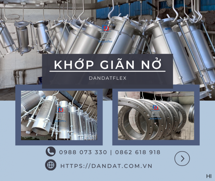 Khớp Nối Giãn Nở: Giải Pháp Linh Hoạt Cho Hệ Thống Đường Ống Công Nghiệp